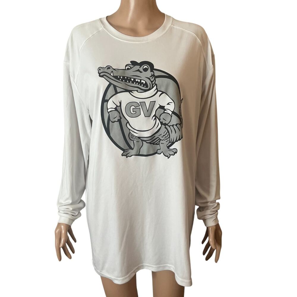 Green Valley High School Gators Tshirt Mens Large Las Vegas White Long Sleeve